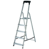 Werner Werner High Handrail Stepladder 5 Tread With Tool Tray