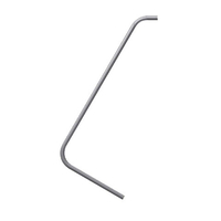 Zarges Zarges 41970 Single Sided Handrail for Mobile Work Platforms