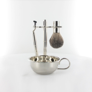 4 Piece Shaving Set with Bowl