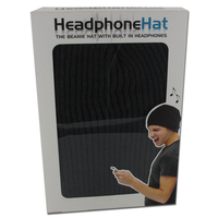 Basic Plain Knit Headphone Hat