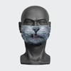 Cat Growl Face Mask