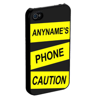 Caution Tape iPhone Case