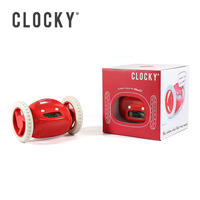 Clocky - The Runaway Alarm Clock (Red)
