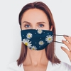 Daisy Pattern Face Mask with 2 Filters