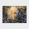 Dragon,  Princess,  and Unicorn 1500 Piece Puzzle