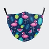 Flamingo and Pineapple Face Mask