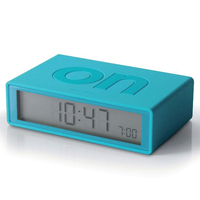 Flip Digital Alarm Clock Blue