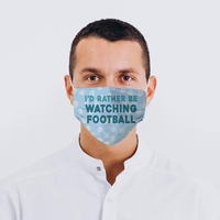 Football Fan Face Mask with 2 Filters