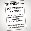 Funny Parking Notes