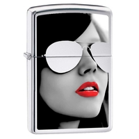 Girl in Sunglasses Polished Lighter