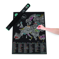 Gourmet Scratch Map