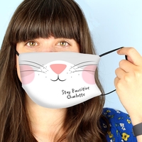 Personalised Cat Face Mask with 2 Filters