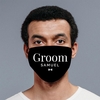 Personalised Groom Face Mask with 2 Filters