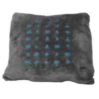 Remote Control Pillow (Charcoal)