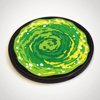 Rick and Morty Wireless Charger