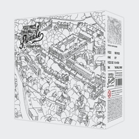 Sketched City 1000 Piece Puzzle