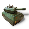 Tank Cat Toy Playhouse