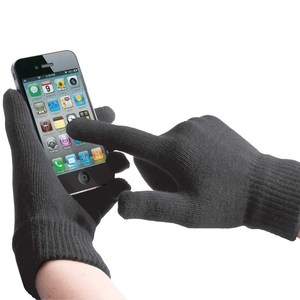 Touch Screen Gloves Grey