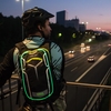 WheelBee LED Lit Bike Backpack