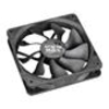 Akasa 120mm Black Apache Fan,  PWM,  Dust and moisture proof super silent fan,  HDB Bearing