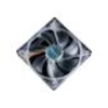 Akasa 14cm crystal clear fan W/4 Blue LED,  fitting for 13,  13.5 &