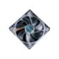 Akasa 14cm crystal clear fan W/4 Blue LED,  fitting for 13,  13.5 &