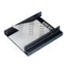 Akasa Dual 2.5 SSD/HDD mounting module for 3.5 Bay,  Black aluminium