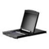 Antec 19 Dual Rail LCD PS/2-USB Console - 8 Ports