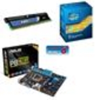 Asus Intel Premium Bundle (Includes P8H61-MX/USB3,  Intel Core i3-3220 & 4GB Corsair XMS3 Memory)