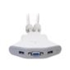 Belkin 2-Port KVM Switch with Audio and Built-in Cabling