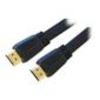 Best Value 2M HDMI AM - AM FLAT CABLE 1.3B GOLD