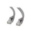 C2G 0.3m Cat5e Booted Unshielded (UTP) Network Patch Cable  Grey