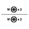 C2G 20m ST-ST 9/125 OS1 Duplex Singlemode PVC Fibre Optic Cable (LSZH) - Yellow