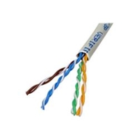 Cables Direct 305 Metre 24AWG PVC UTP CAT 6 Grey Stranded Core