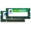 Corsair 4GB (2x2GB) DDR2 800Mhz CL5 Value Select SODIMM 200 Pin Notebook Memory Kit