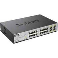 D-Link DES-1018P (16-Port) Unmanaged Desktop PoE Network Switch