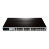 D-Link xStack 24-port 10/100/1000 Layer 2+ Stackable Managed PoE Gi