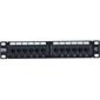 Dynamode Cat5e Network RJ45 Patch Panel 12 Port 1U 10