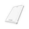 IcyBox 2.5 USB 3.0 SATA HDD Enclosure USB Powered White