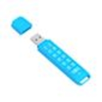istorage 32GB datAshur Personal 256-bit USB Drive - Dark Blue