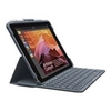 Logitech Slim Folio - Keyboard and folio case - Bluetooth - UK Englis