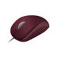 Microsoft Compact Optical Mouse 500 - Mouse - optical - 3 button(s) - wired - USB - pomegranate