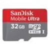 SanDisk Mobile Ultra microSD - (SD adapter included ) - 32 GB - Class 10 - microSDHC UHS-I