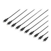 StarTech.com 15 ft / 4.6 m DisplayPort Cable with Latches Multipack of 10