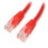 StarTech.com 15m Cat5e Red Molded RJ45 UTP Cat 5e Patch Cable