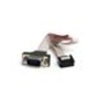StarTech.com 16 DB9 to Header Panel Mount