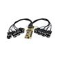 StarTech.com 16 Port Low Profile RS232 PCI Express Serial Card - Cable Included