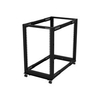 StarTech.com 18U Open Frame Rack - 4 Post - 22-40 in. Adjustable Depth