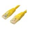 StarTech.com 1m Cat 6 Yellow Molded Gigabit Crossover RJ45 UTP Cat6 Patch Cable
