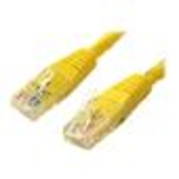 StarTech.com 1m Cat 6 Yellow Molded Gigabit Crossover RJ45 UTP Cat6 Patch Cable